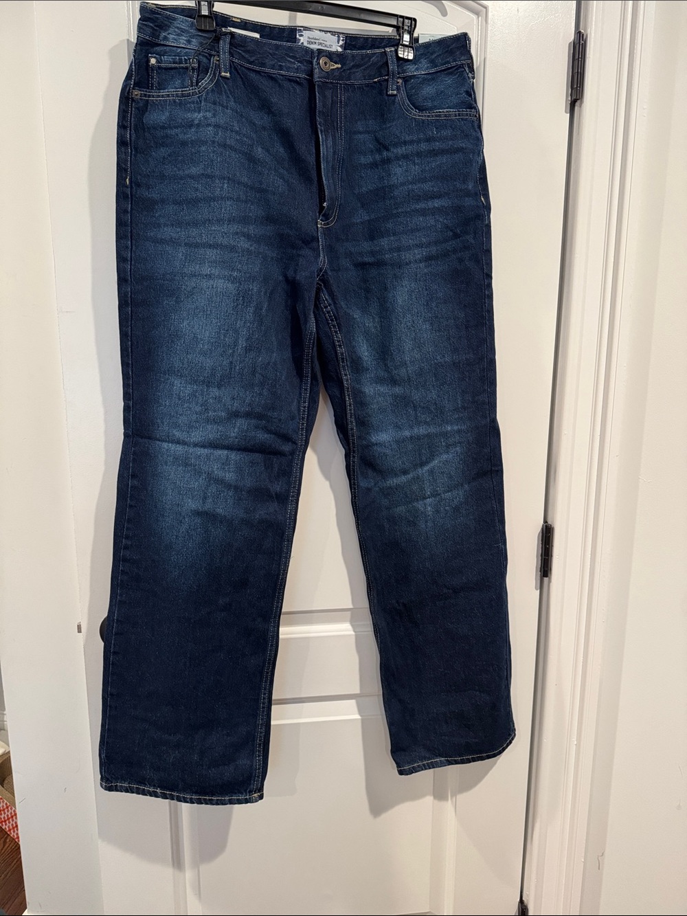 River Island Women’s Dark Blue Straight Jeans